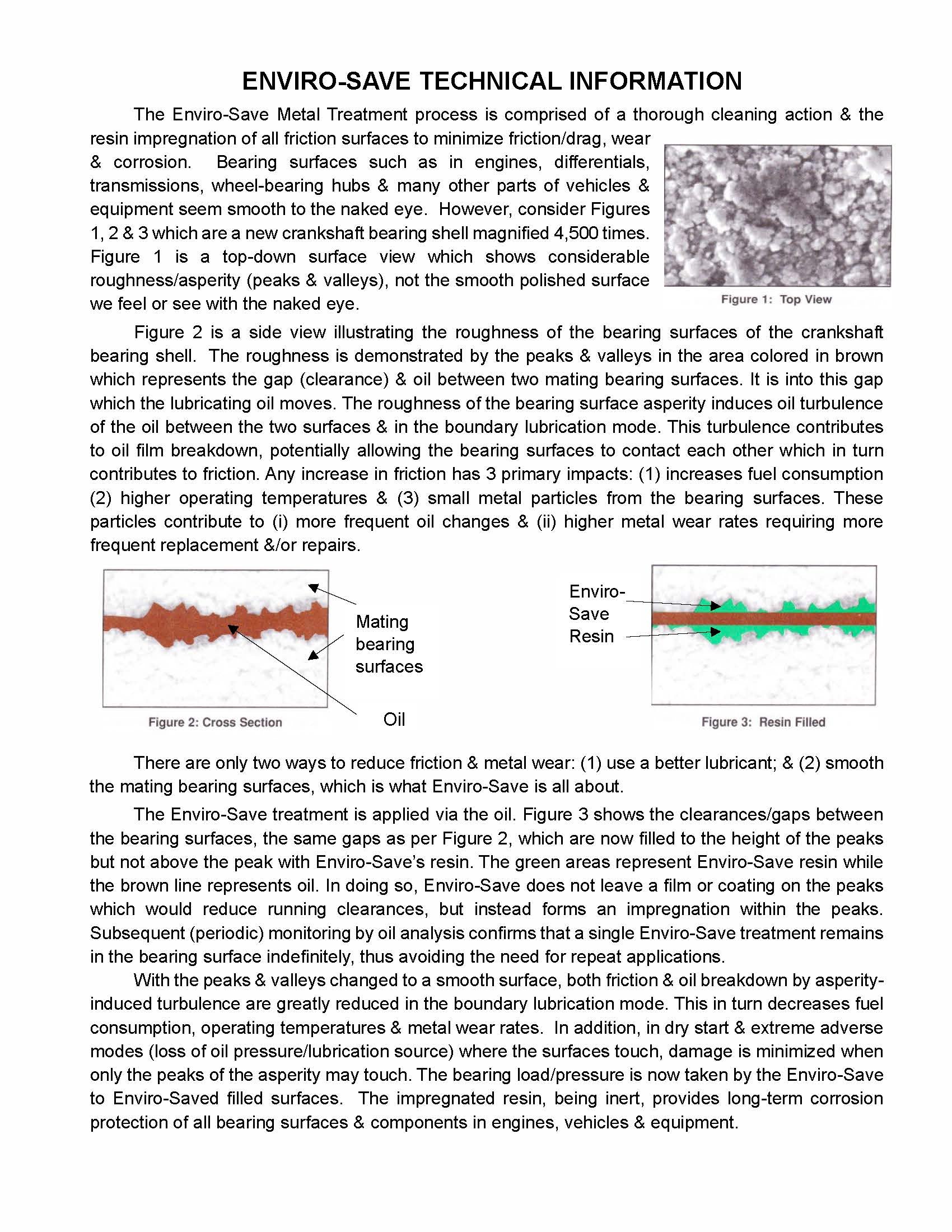 2024 enviro save technical info bearing pics