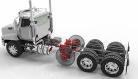 Diesel Tandem, 11.6 – 15 L / 701 – 900 CID, Manual Transmission, Steering & Lift/Tag Axle SKU 885842