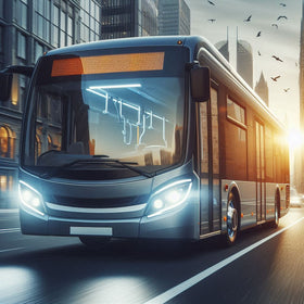 Coach/Bus Diesel, 11.6 – 15 L / 701 – 900 CID, Automatic Transmission, Steering & Lift/Tag Axle, With Single Differential SKU 885641