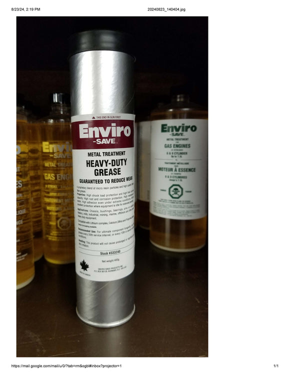 Grease 400 g Tube Heavy-Duty (Box of 10) SKU 333240A